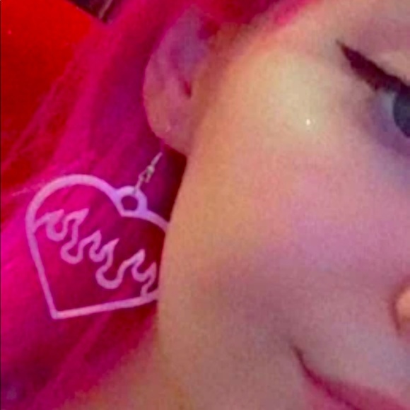 Heart earrings - Picture 8 of 8